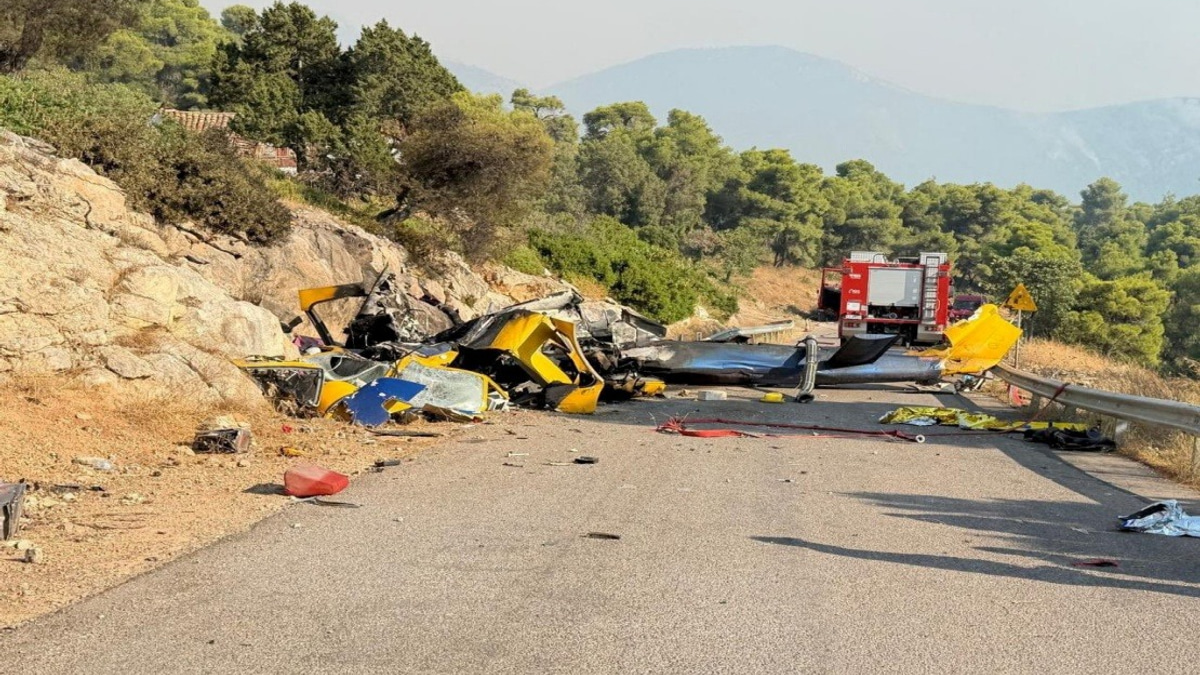 Two Killed in Mid-Air Collision of Greek Firefighting Helicopters