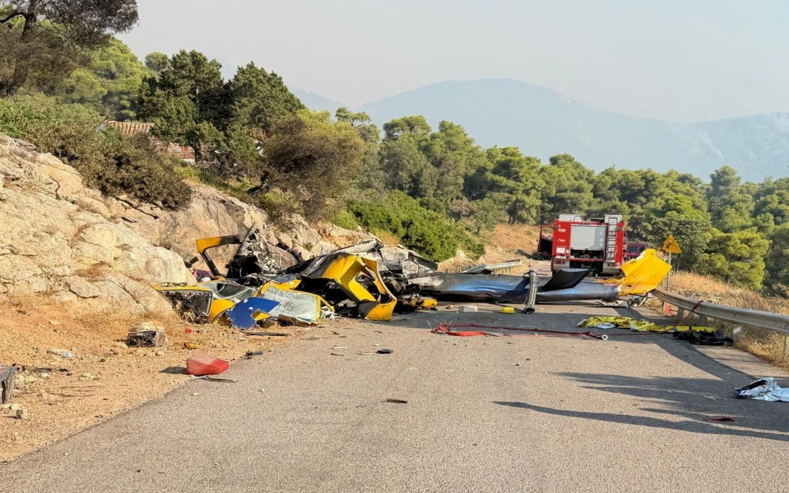 Two Killed in Mid-Air Collision of Greek Firefighting Helicopters