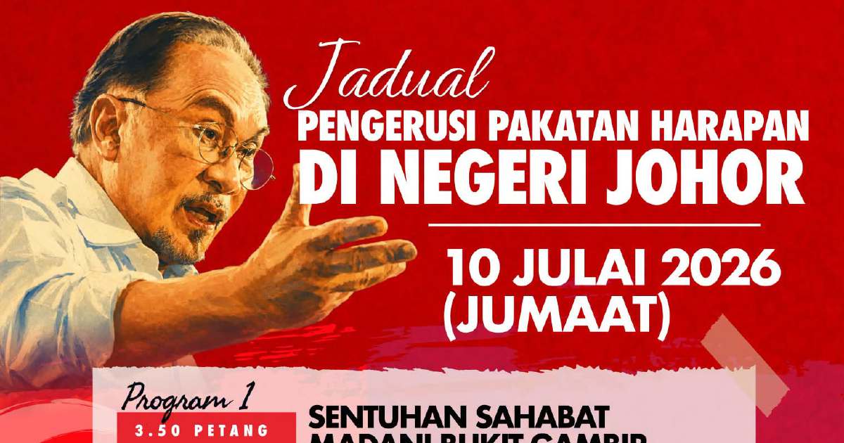 Anwar Makes Final Push for Johor Votes as Pakatan Harapan Enters Home Stretch