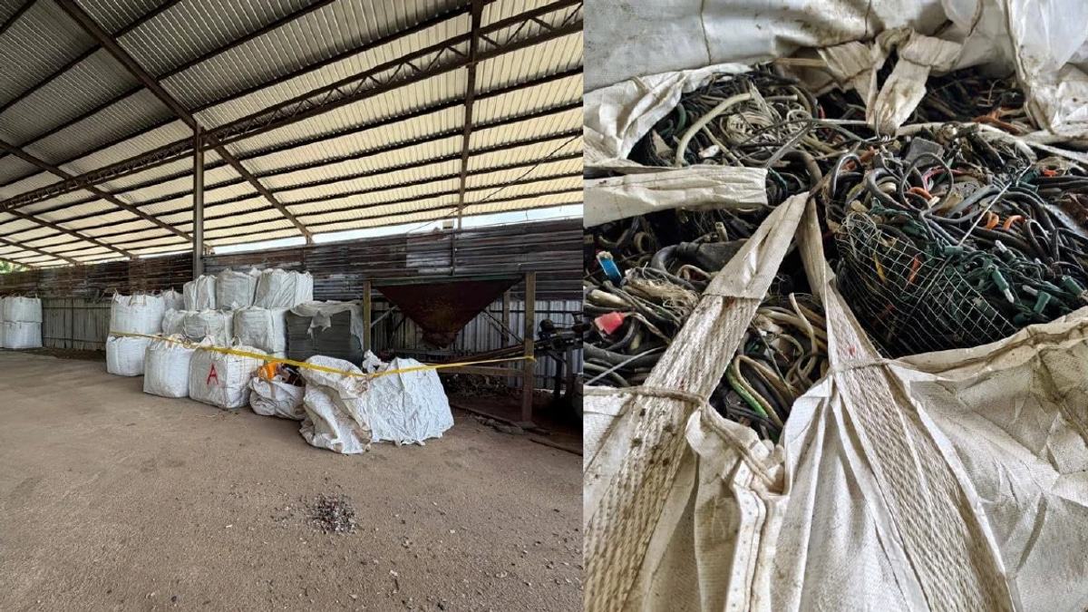 RM3 Million E-Waste Haul in Bukit Mertajam Operation Leads to Five Arrests