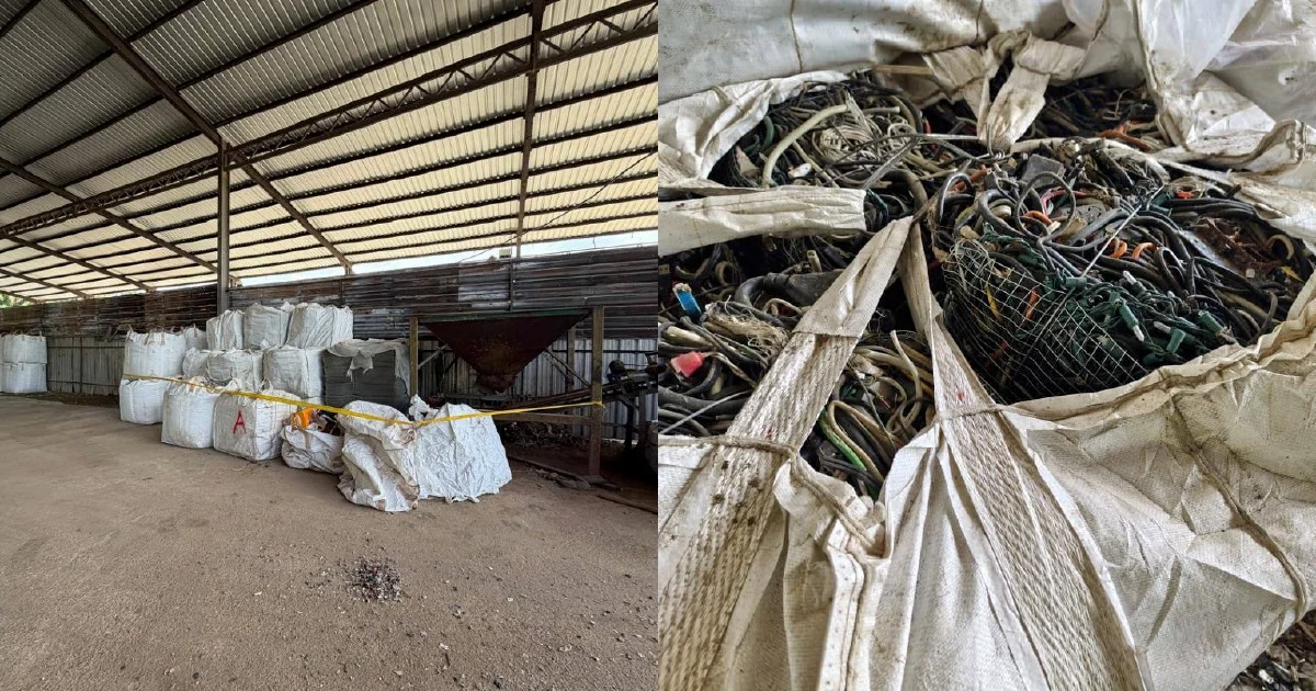 RM3 Million E-Waste Haul in Bukit Mertajam Operation Leads to Five Arrests