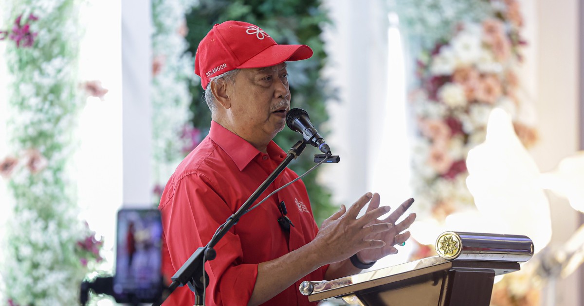 Muhyiddin Defends Bersatu's Role in Negri Sembilan Poll After Khaled's 'Spoiler' Jab