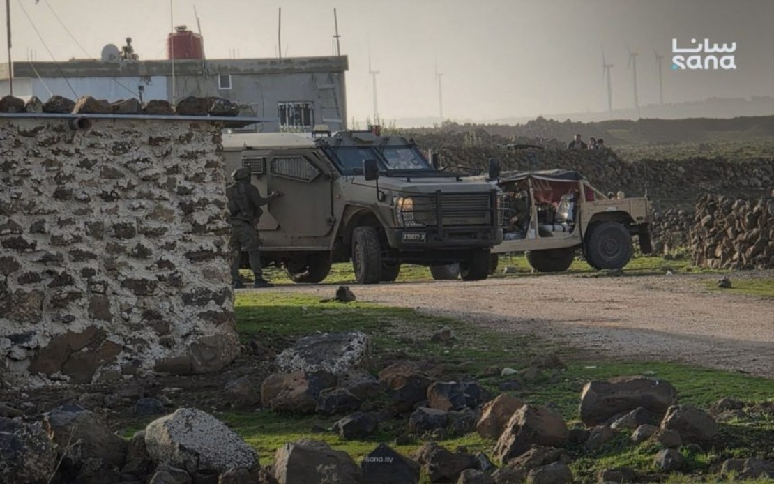 Israeli Military Vehicles Cross Into Syria's Quneitra Province