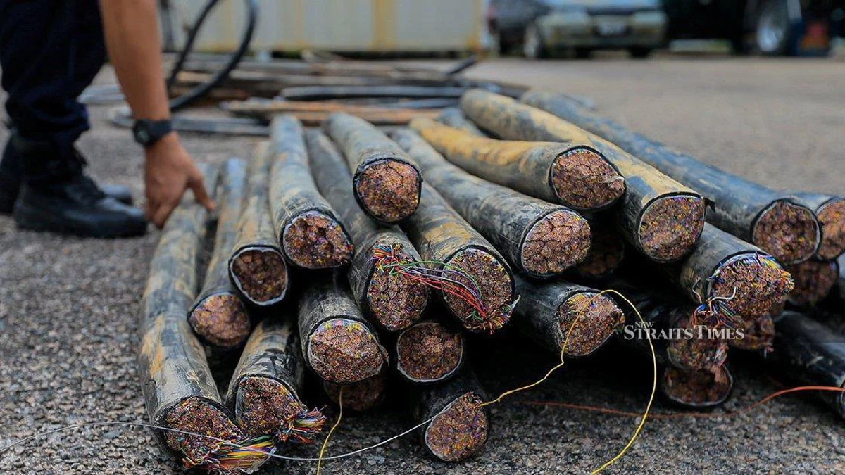 Kuala Lumpur's Cable Theft Crisis Shows Signs of Easing as Police Intensify Enforcement