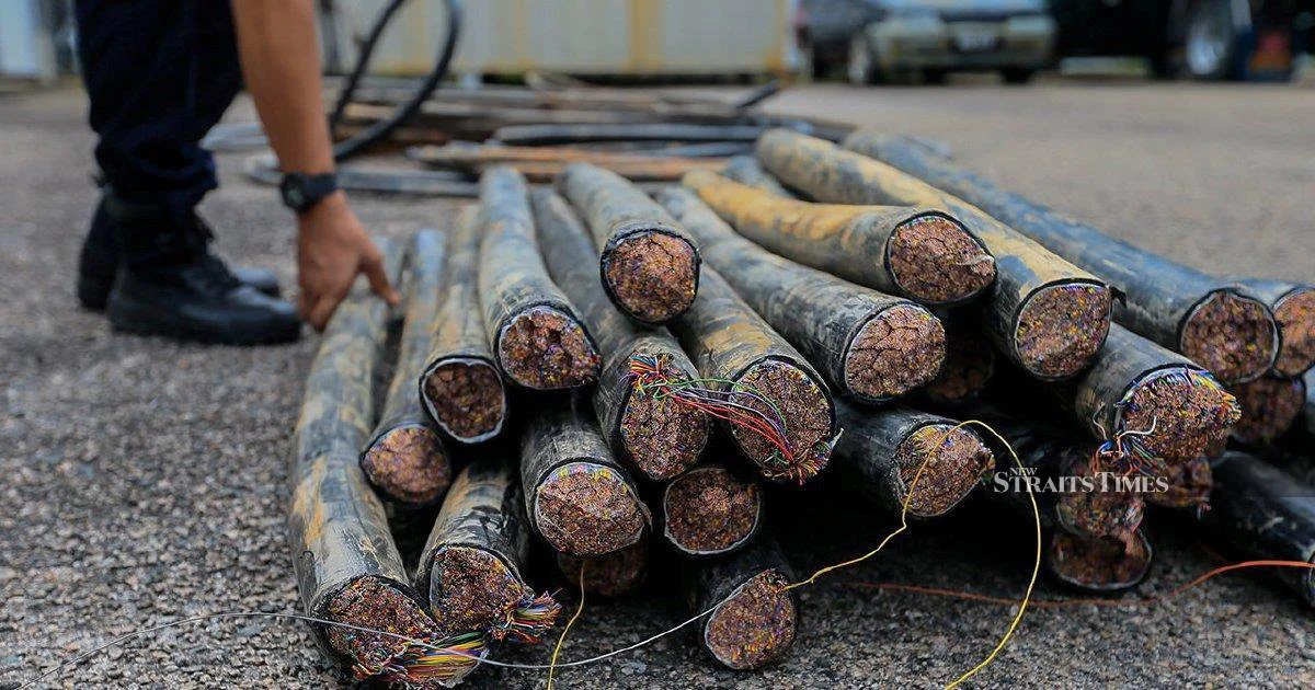 Kuala Lumpur's Cable Theft Crisis Shows Signs of Easing as Police Intensify Enforcement