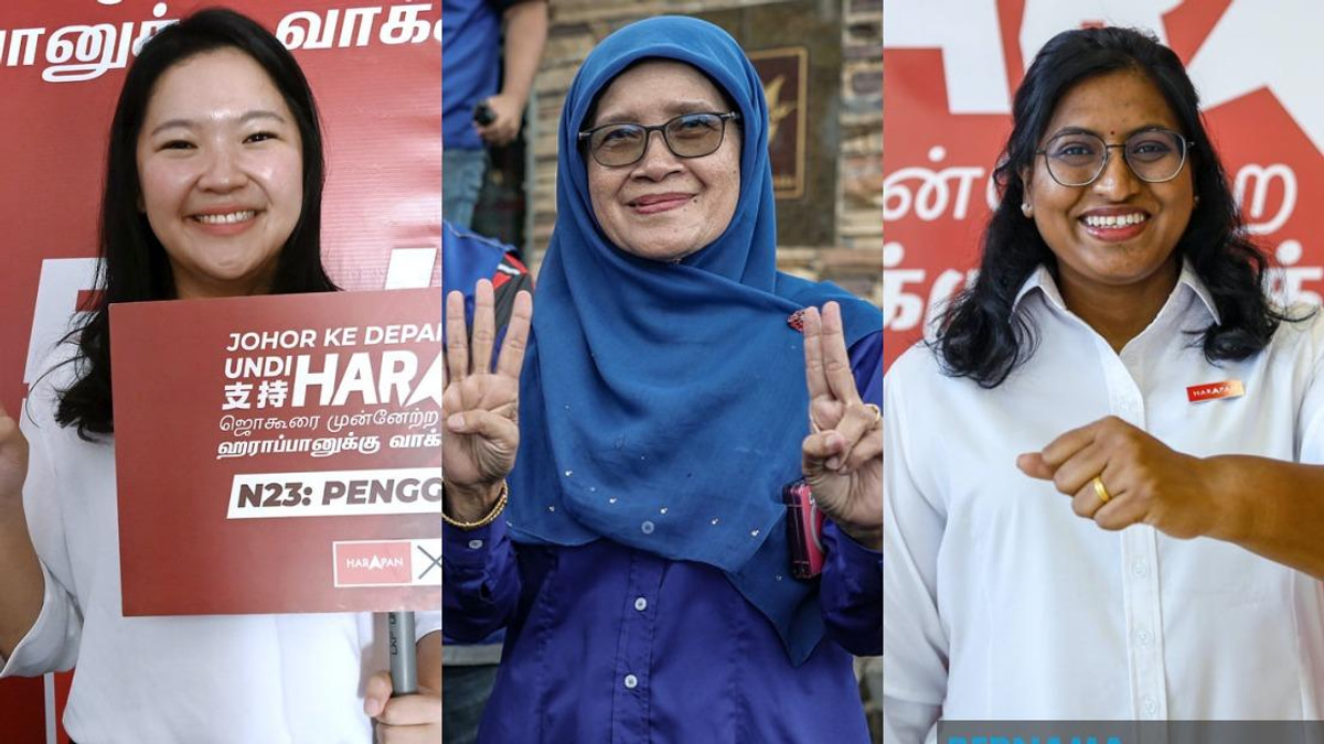 Women Make Modest Gains in Johor State Election, Winning 10 of 34 Contested Seats