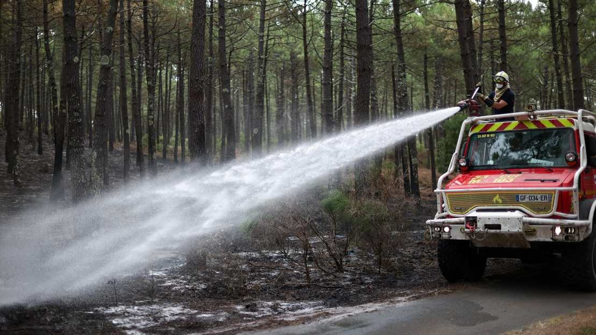 France Arrests Over 300 People Linked to Summer Wildfires as Blazes Spread Across Nation