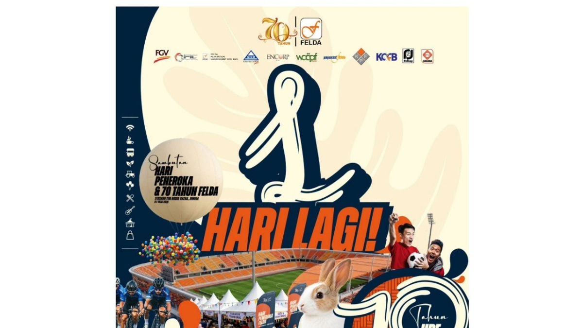 PM Anwar To Officiate FELDA's Historic 70th Anniversary Celebration