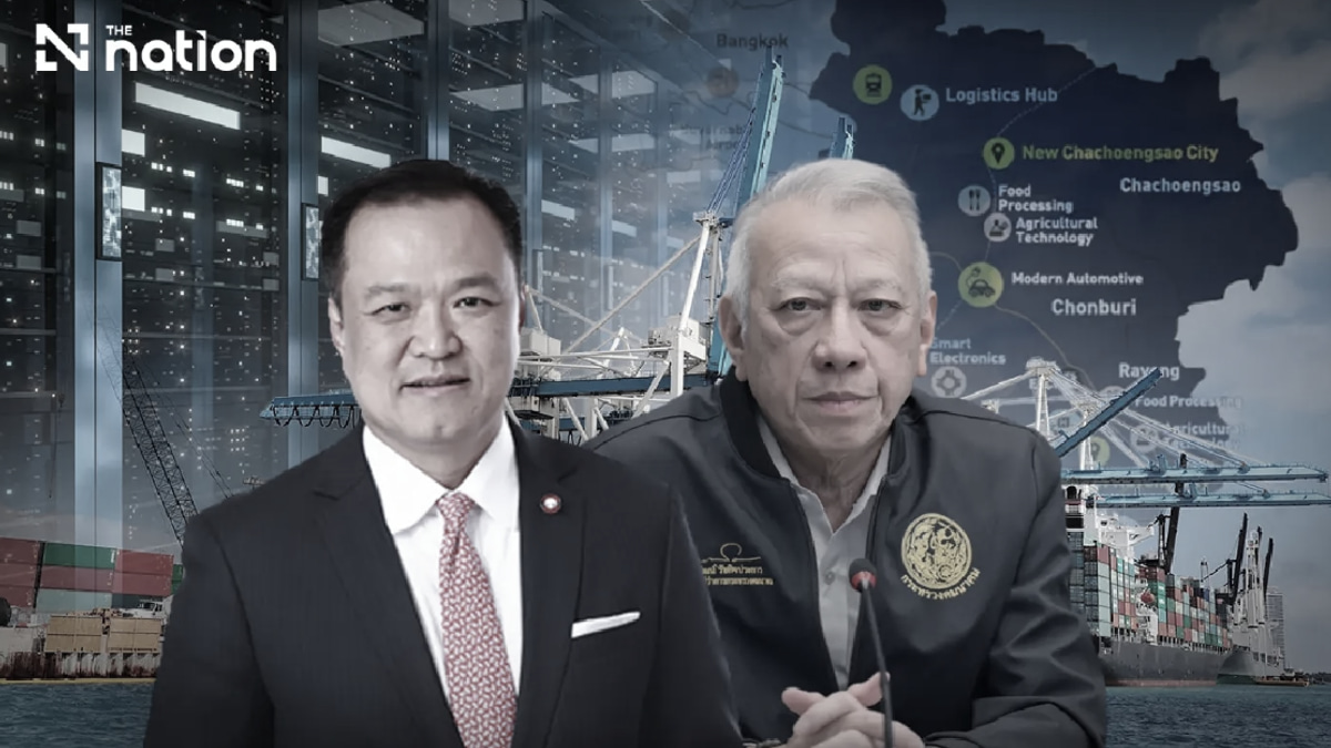 Thai PM Anutin Takes Direct Control of Eastern Economic Corridor, Pivots to Food Security and Data Centres