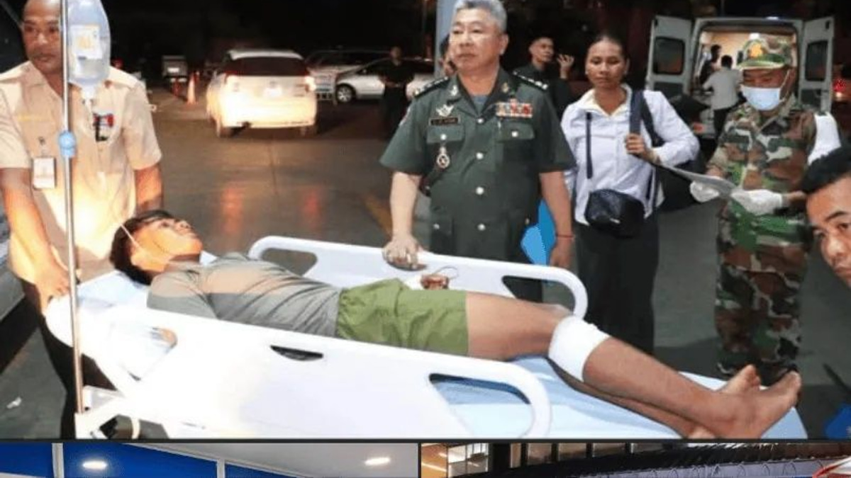 Four Cambodian soldiers wounded in border blast with Thailand