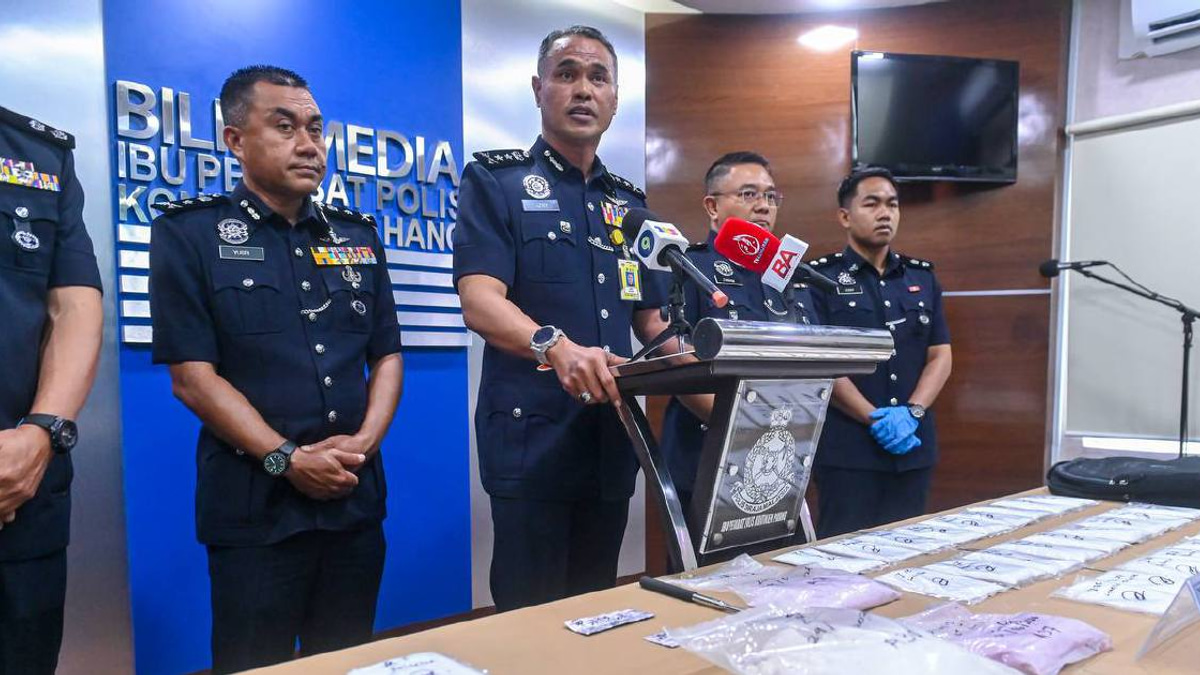Thai Woman and Malaysian Partner Nabbed in RM728,000 Drug Haul in Bentong