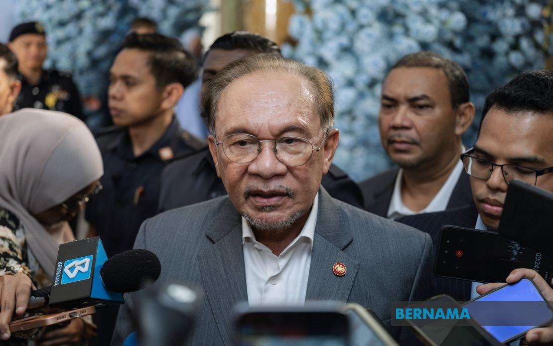 Anwar Yet To Receive Briefing On Four Melaka DAP Assemblymen's Exit From State Government