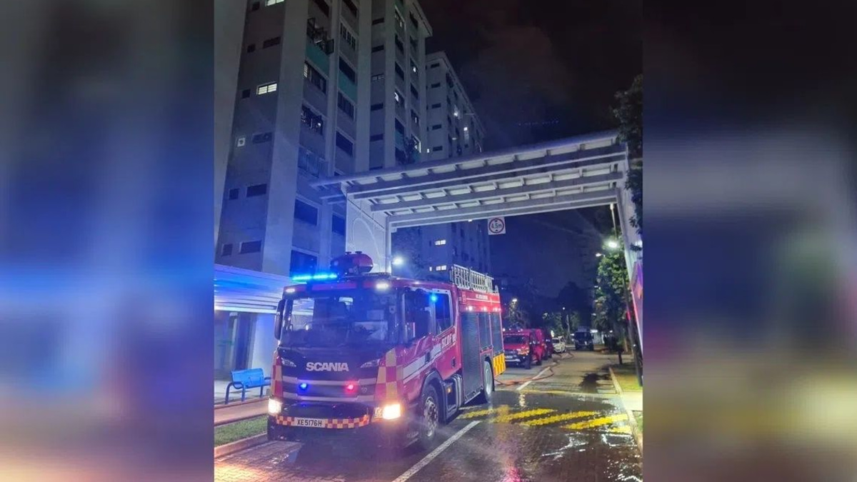 One Dead, Two Firefighters Injured in Clementi Flat Fire