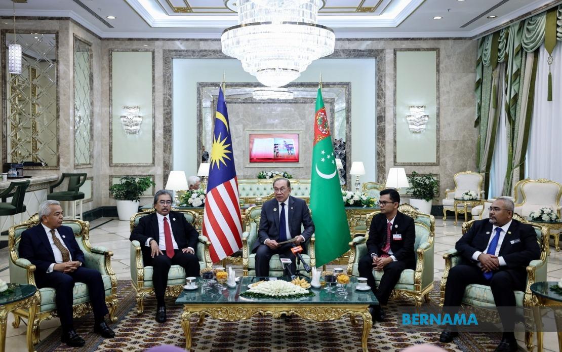 Anwar's Turkmenistan Visit Yields Energy Cooperation Gains and Deepened Ties