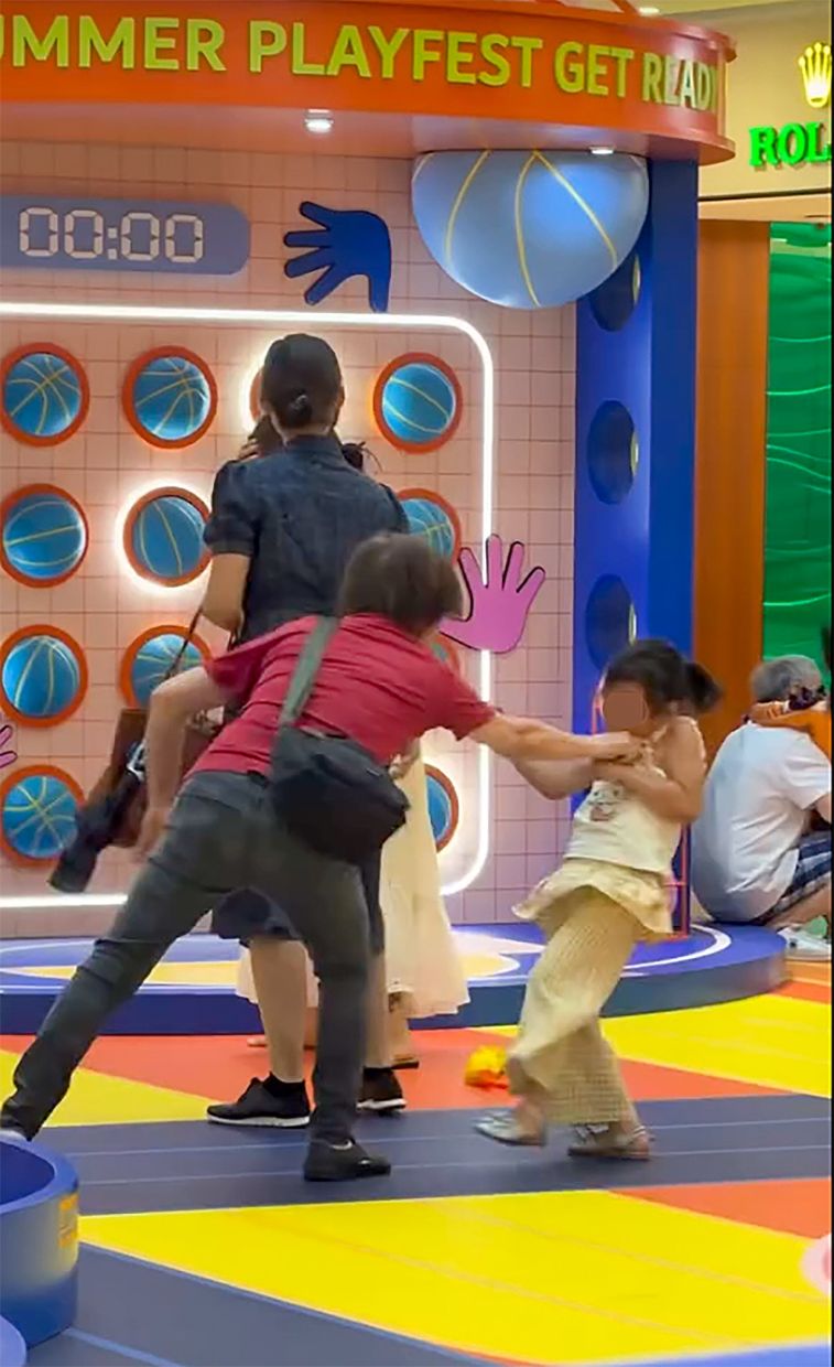 Two women arrested after violent altercation at Hong Kong shopping mall play area