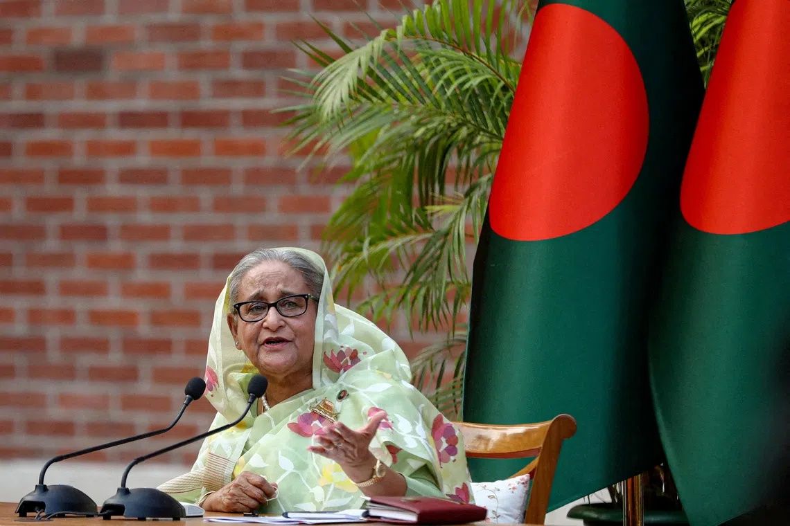Bangladesh Demands India Clarify Position on Hasina's New Delhi Speech