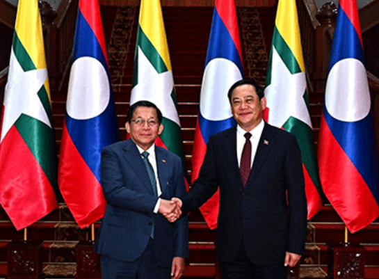 Myanmar and Laos Cement Bonds with Fresh Cooperation Push During Presidential Visit