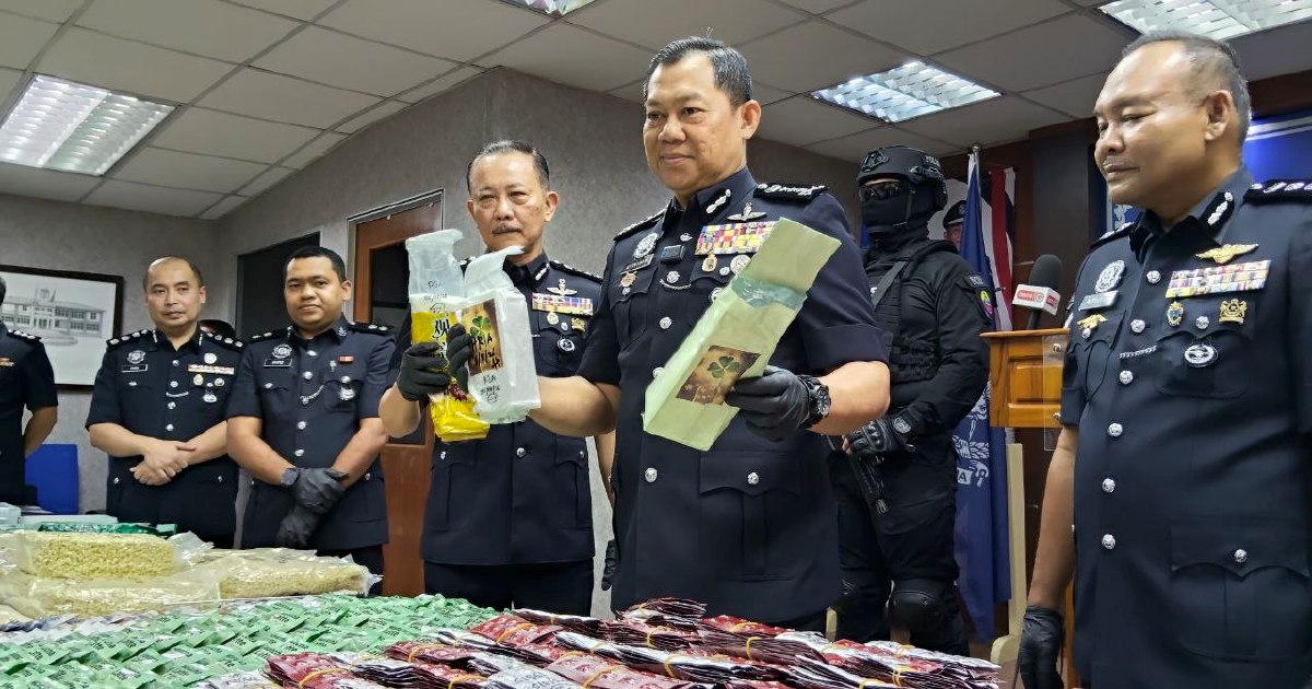 RM8.49 Million Drug Haul Dismantles Distribution Ring in Masai Apartment