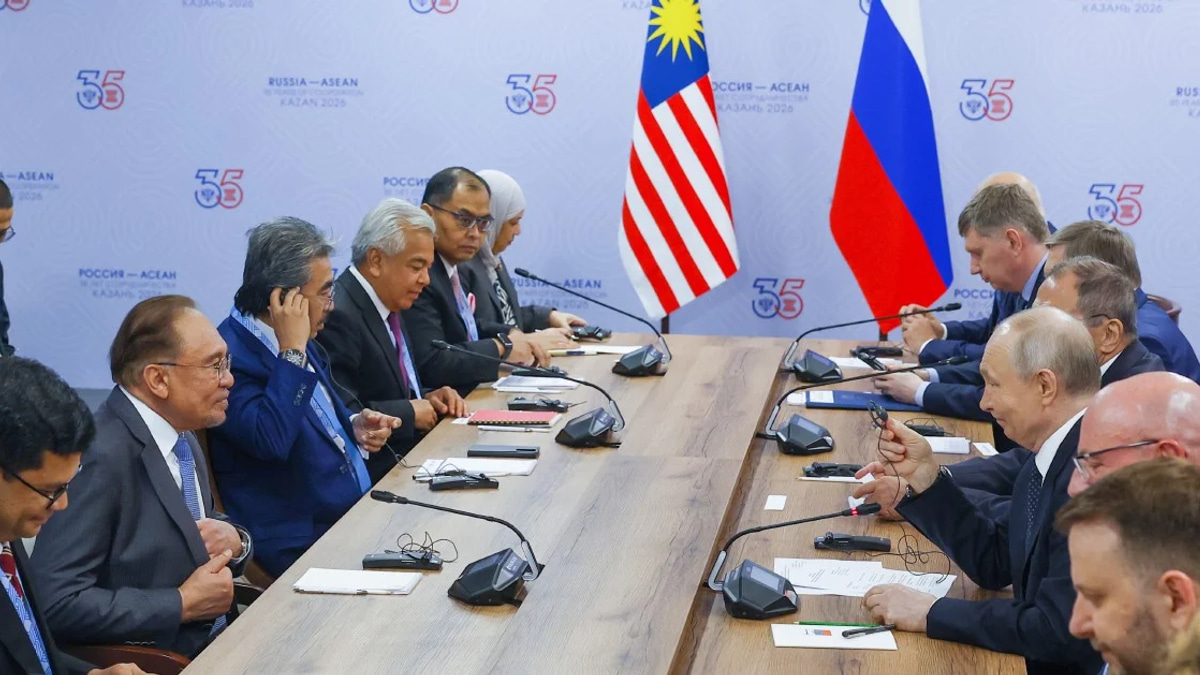 Anwar Appreciates Putin's Support for Malaysia-Russia Energy Partnership Through Petronas