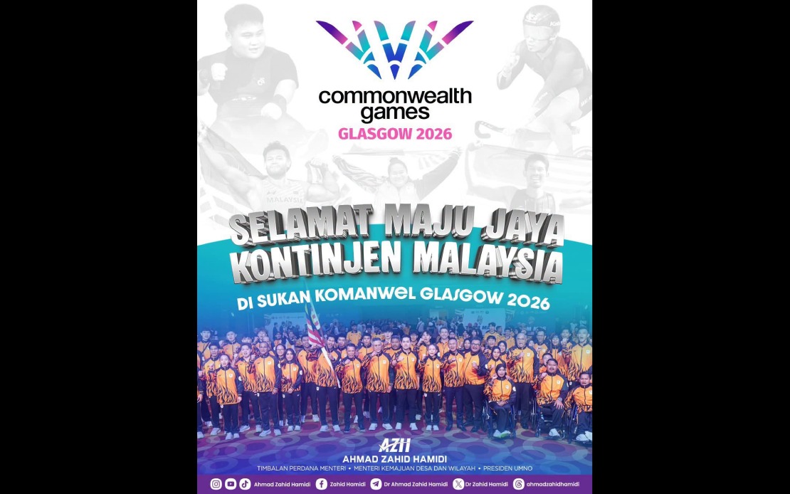 Ahmad Zahid Rallies Behind Malaysia's Glasgow Commonwealth Games Team