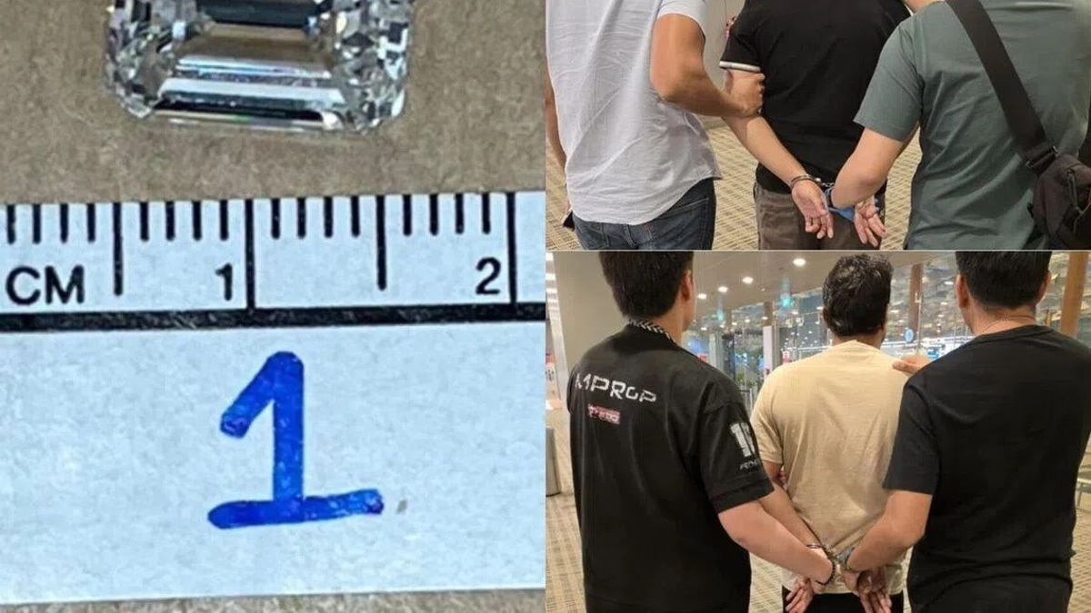 Two men nabbed for S$235,000 diamond heist at Singapore Chinatown jeweller