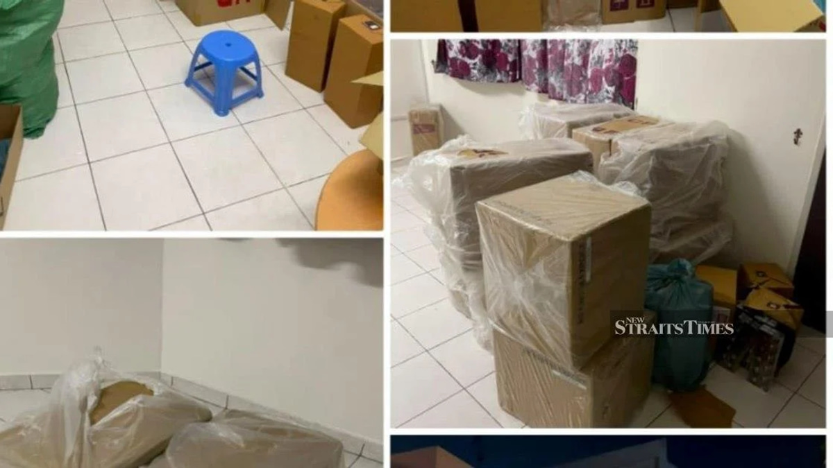 Three Foreigners Held After Authorities Seize Nearly RM770,000 in Contraband Cigarettes in Johor Baru