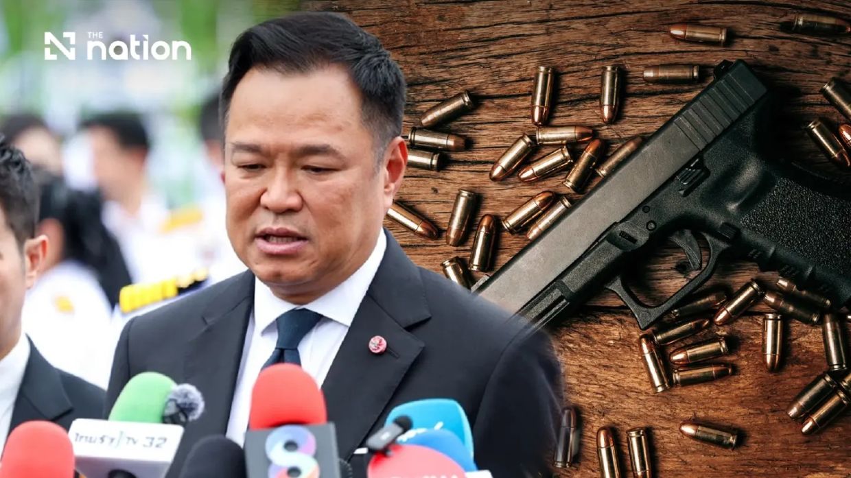 Thai PM Anutin Vows Crackdown on Illegal Firearms Following Nonthaburi School Shooting