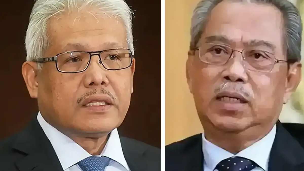 Hamzah Challenges Muhyiddin Over 'Toxic' PN Label, Reminds Him of Coalition Support
