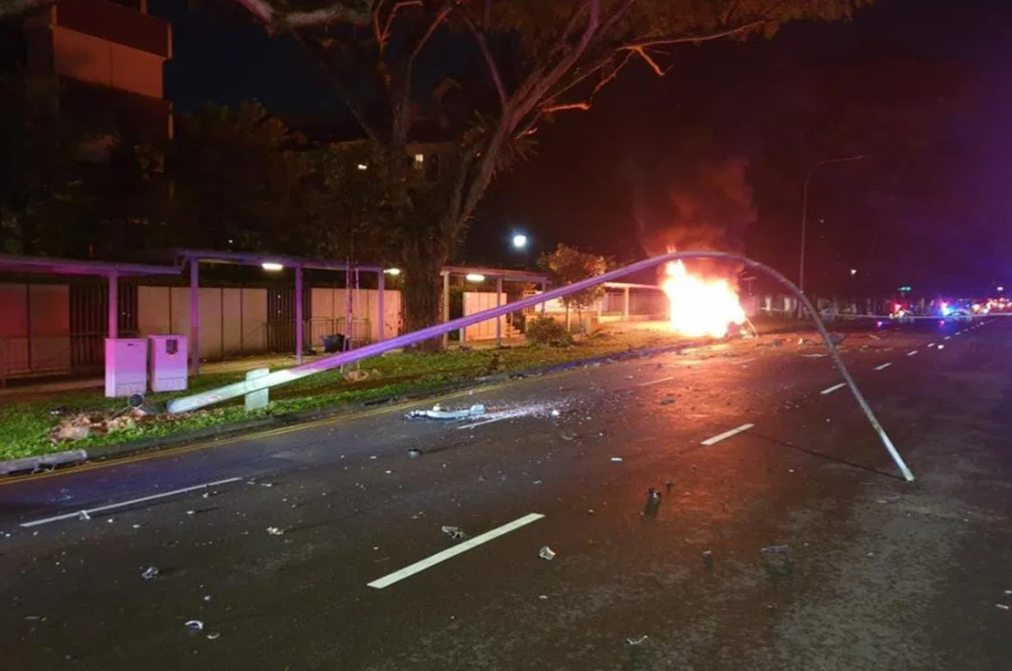 Singapore Man Charged After High-Speed Drink-Drive Crash Into School Bus