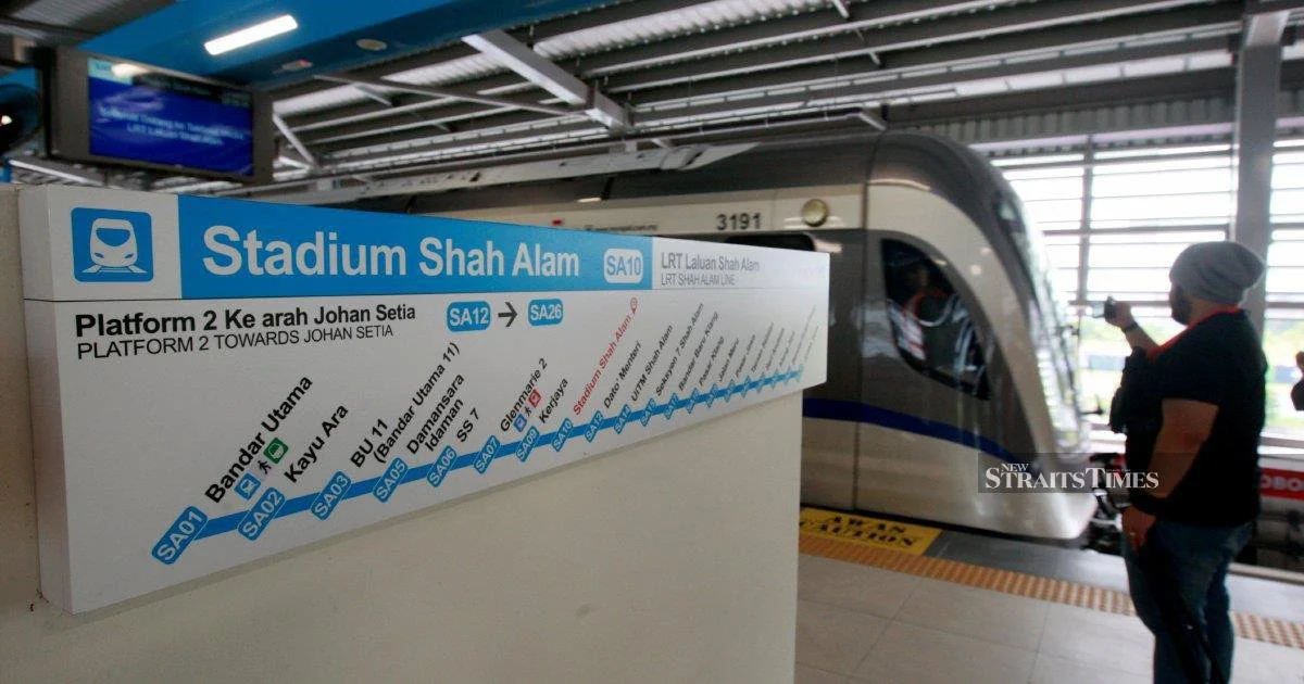 Anwar to formally open LRT3 Shah Alam extension this Sunday ahead of public service launch