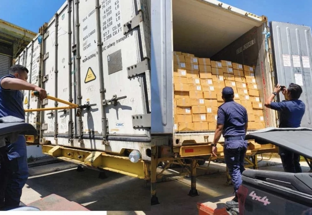 MACC breaks up unlicensed frozen chicken smuggling operation in Sabah; three arrests made