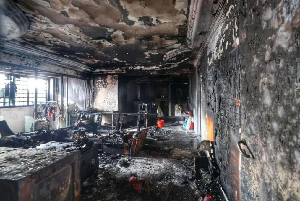 Two rescued from Singapore HDB fire sparked by electrical fault