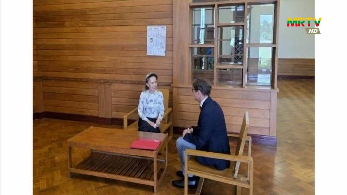 Myanmar Confirms Aung San Suu Kyi Met Red Cross Official, Releases Birthday Photos
