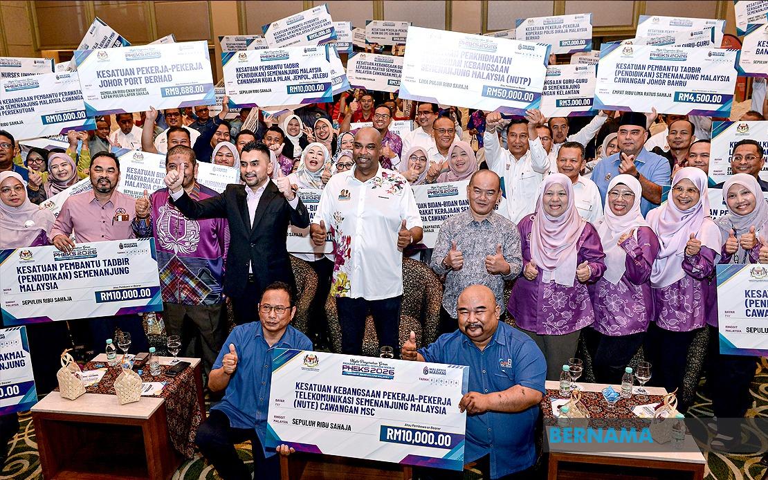 Malaysia's Union Membership Remains Low at Six Per Cent, Says HR Minister Ramanan