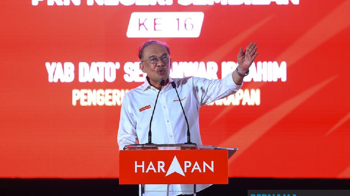 Anwar Urges N. Sembilan Voters to Back PH for Development Continuity