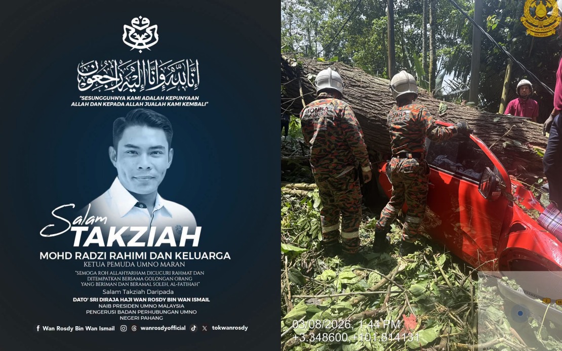 Pahang Mourns Loss of Edy Radzi, Dedicated Youth Leader, in Tragic Tree-Fall Incident