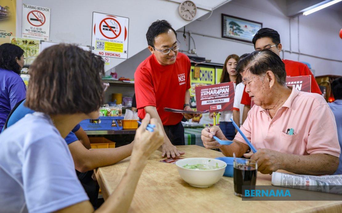 Wong Bor Yang Seeks Second Term in Senai, Banking on Flood Control and Healthcare Improvements