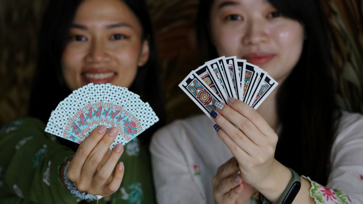 Sisters revive Cherki card game with colourful designs to reconnect young Peranakans with heritage