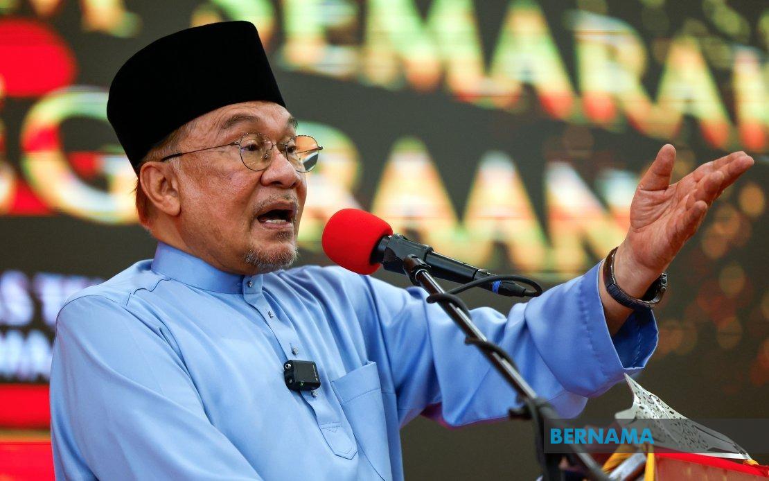 PM Anwar Intensifies Campaign Push in Negeri Sembilan Ahead of Saturday Election