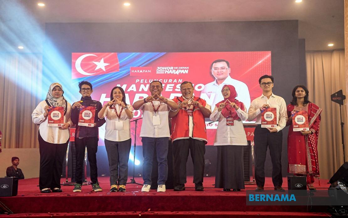 Pakatan Harapan Touts Johor Track Record as Election Day Looms
