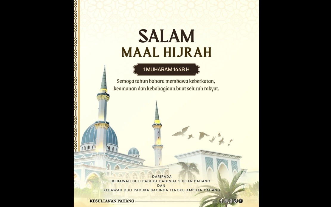 Pahang's Royal Leadership Marks Islamic New Year with Call for Renewal and Unity