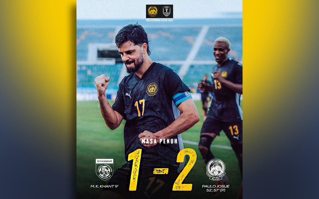 Paulo Josue Double Gives Malaysia Winning Start in ASEAN Cup 2026 Campaign