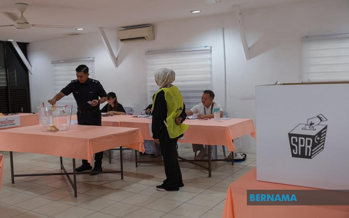 Early Voting Underway in Negeri Sembilan as Security Forces Cast Ballots Ahead of Saturday Poll