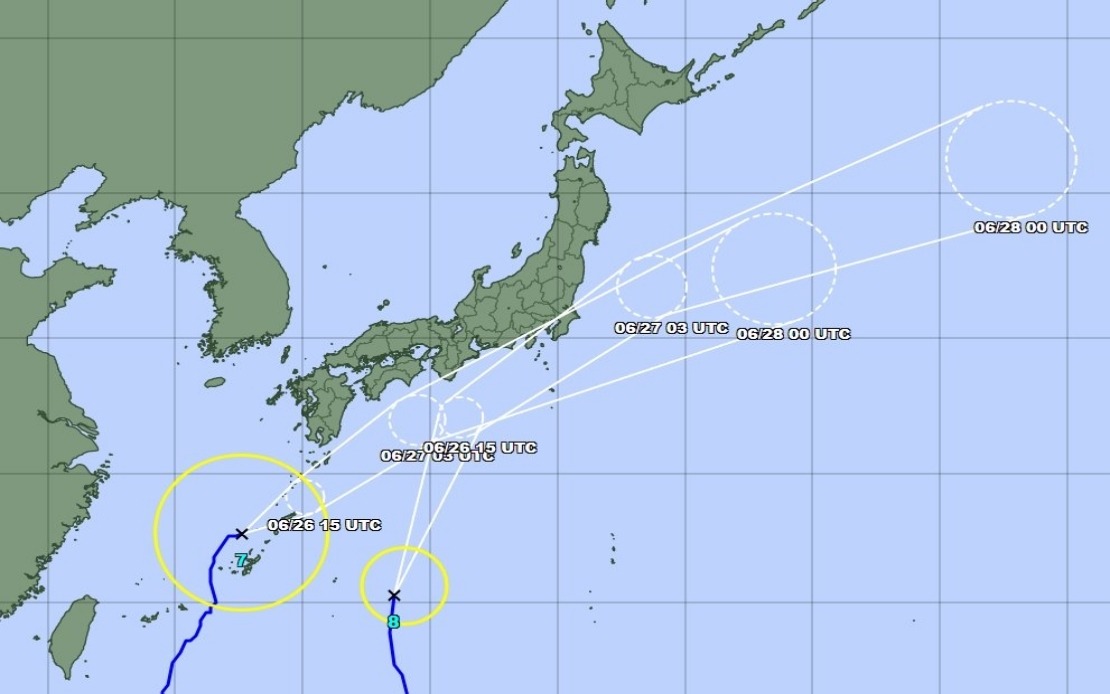 Japan braces for dual typhoon threat as heavy rains trigger mass evacuations