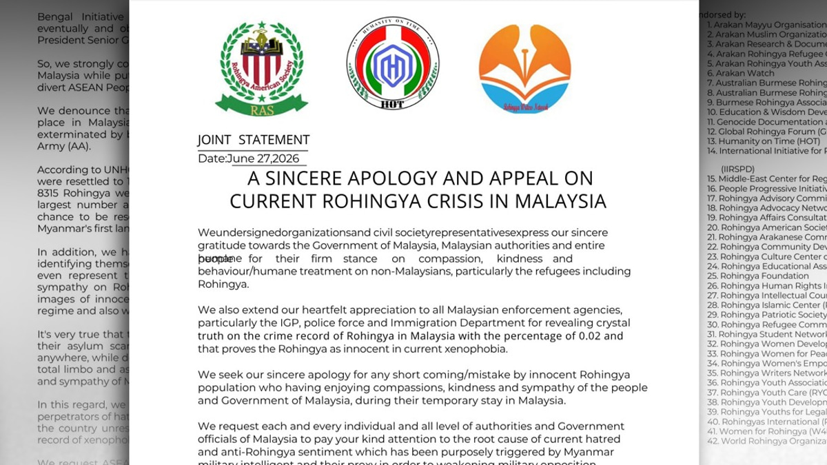 MAHAR Praises Rohingya NGOs' Accountability, Calls for Deeper Integration Efforts