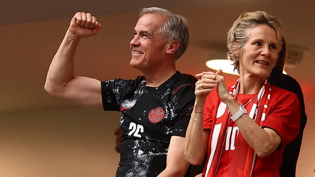 Canadian PM Carney hails character of football team after maiden World Cup finals victory