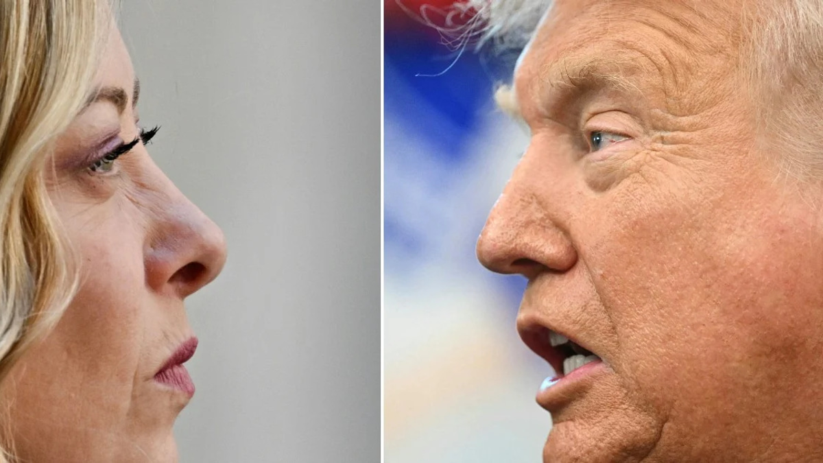 Trump escalates diplomatic row with Italy's Meloni over G7 photograph