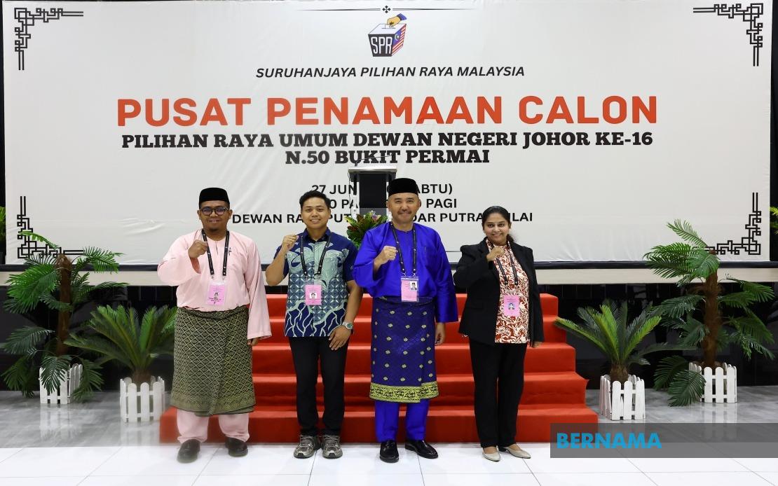 Four-Way Battle Shapes Up in Bukit Permai as Johor Votes