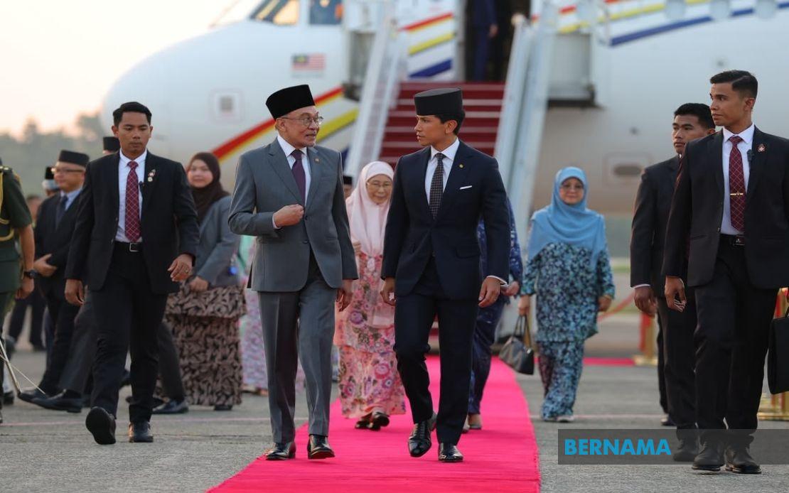 PM Anwar Begins Brunei Visit for Annual Leaders' Consultation
