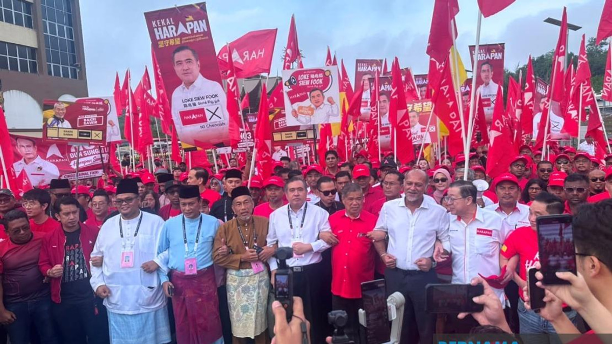 Top Pakatan Harapan Leaders Rally Behind Candidates as Negeri Sembilan Nomination Day Unfolds